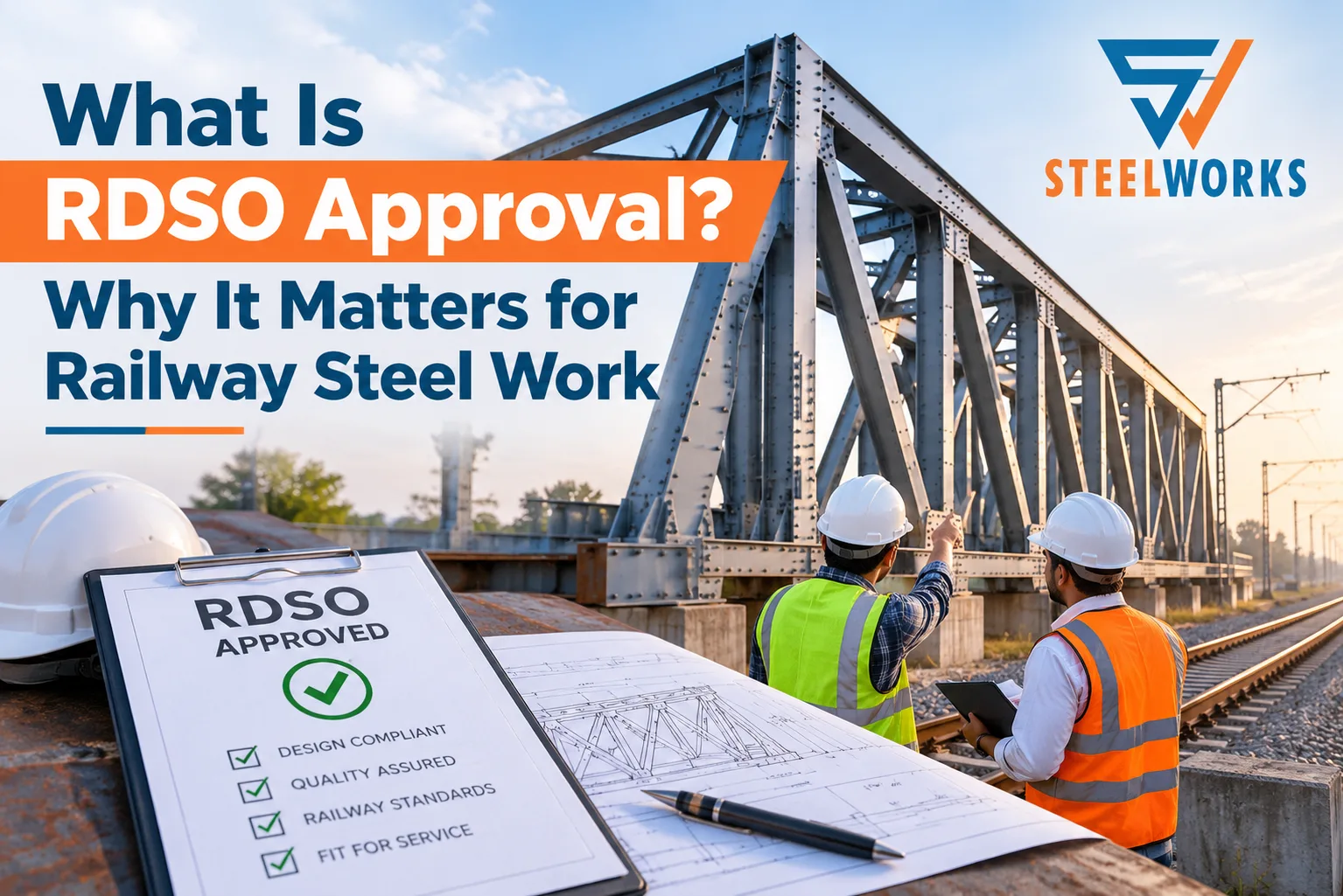 You are currently viewing What Is RDSO Approval? Why It Matters for Railway Steel Work